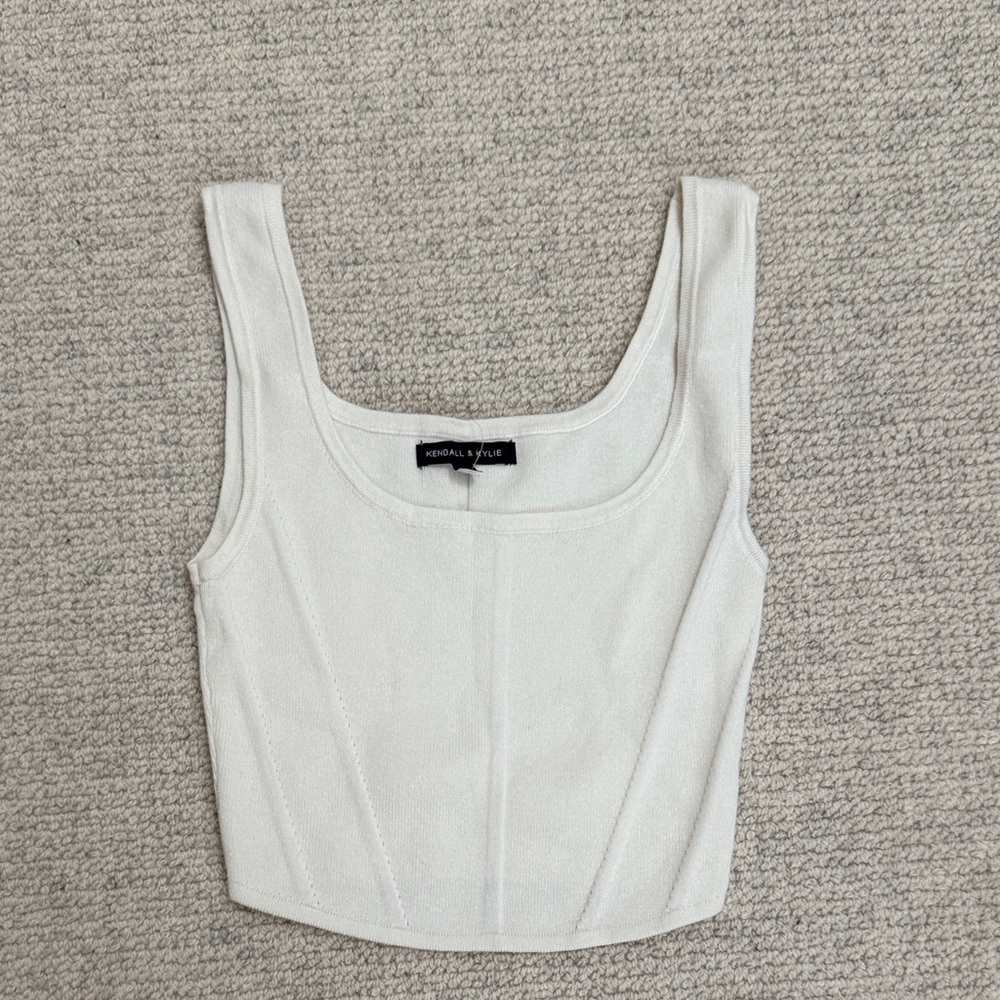 Kendall & Kylie Cream Top